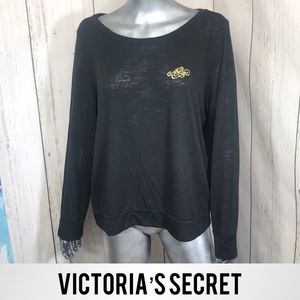 VS Black “Angel” Slouchy Long Sleeve Top